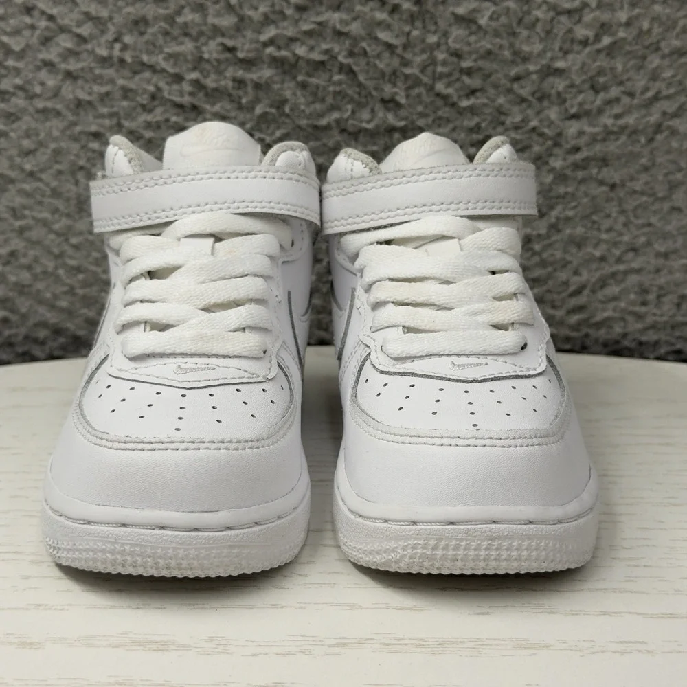 Nike Air Force One Toddler Shoes White 314197-113 Basketball Sneakers Size 7C